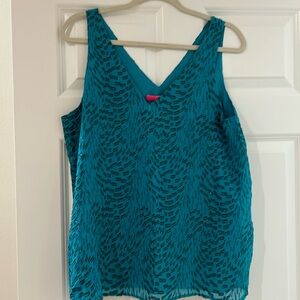 Lilly Pulitzer silk sleeveless top